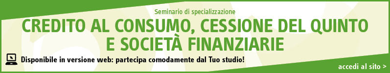 Credito al consumo, cessione del quinto e società finanziarie