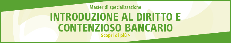 Introduzione al diritto e contenzioso bancario