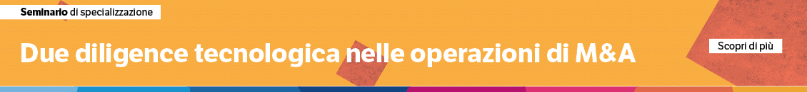 Due diligence tecnologica nelle operazioni di M&A