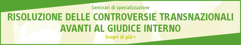 Risoluzione delle controversie transnazionali avanti al Giudice interno