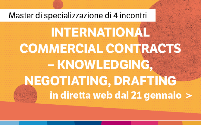 International commercial contracts – Knowledging, negotiating, drafting