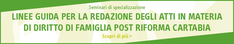 Linee Guida per la redazione degli atti in materia di diritto di famiglia post riforma Cartabia