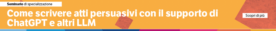 Come scrivere atti persuasivi con il supporto di ChatGPT e altri LLM