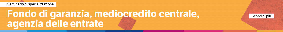 Fondo di garanzia, mediocredito centrale, agenzia delle entrate e fideiussori