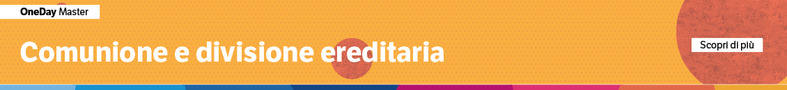 Comunione e divisione ereditaria